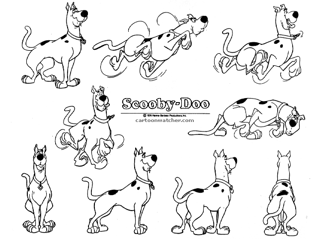 Dibujo para colorear: Scooby doo (Dibujos animados) #31517 - Dibujos para Colorear e Imprimir Gratis