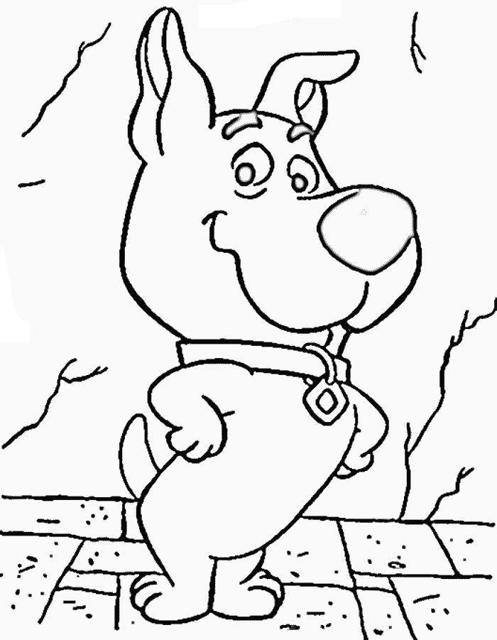 Dibujo para colorear: Scooby doo (Dibujos animados) #31518 - Dibujos para Colorear e Imprimir Gratis