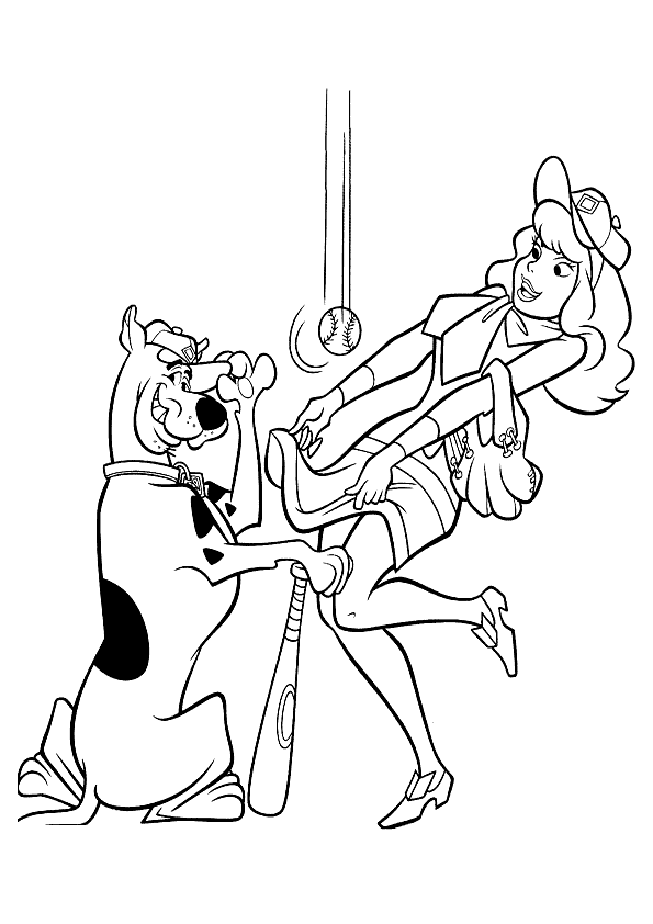 Dibujo para colorear: Scooby doo (Dibujos animados) #31521 - Dibujos para Colorear e Imprimir Gratis