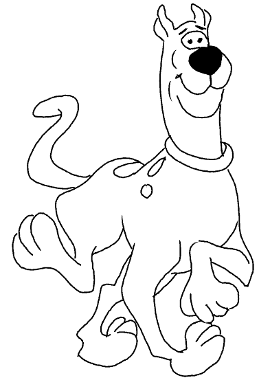 Dibujo para colorear: Scooby doo (Dibujos animados) #31532 - Dibujos para Colorear e Imprimir Gratis