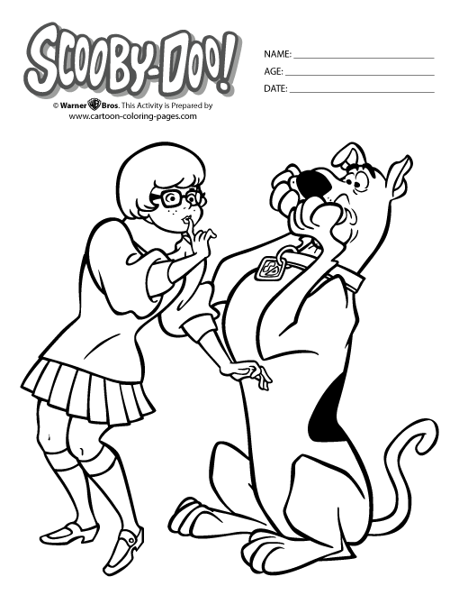 Dibujo para colorear: Scooby doo (Dibujos animados) #31544 - Dibujos para Colorear e Imprimir Gratis