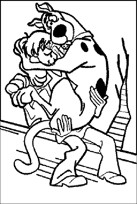 Dibujo para colorear: Scooby doo (Dibujos animados) #31565 - Dibujos para Colorear e Imprimir Gratis