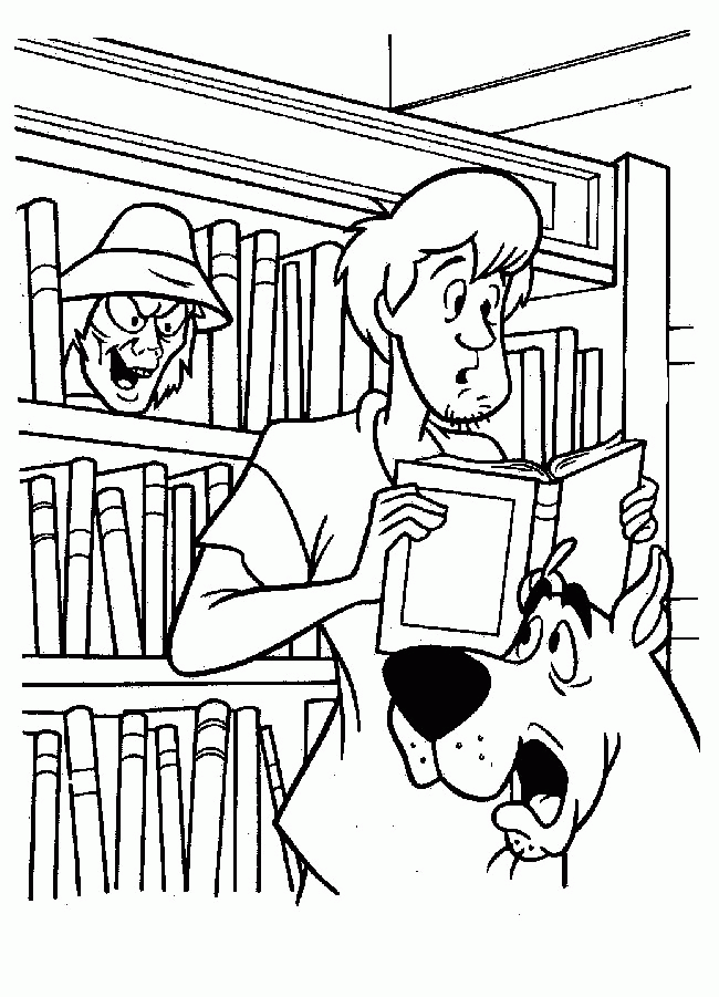 Dibujo para colorear: Scooby doo (Dibujos animados) #31576 - Dibujos para Colorear e Imprimir Gratis