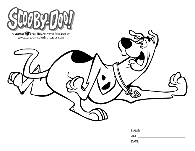 Dibujo para colorear: Scooby doo (Dibujos animados) #31582 - Dibujos para Colorear e Imprimir Gratis
