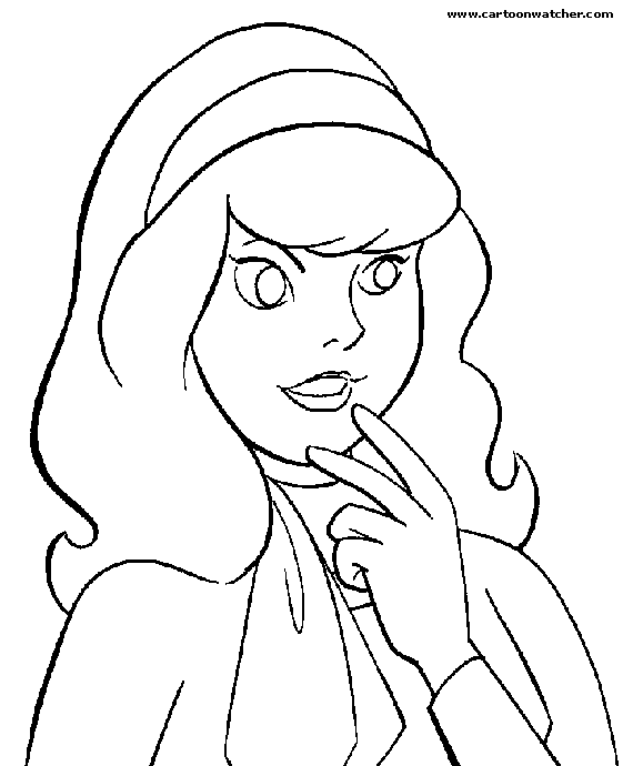 Dibujo para colorear: Scooby doo (Dibujos animados) #31599 - Dibujos para Colorear e Imprimir Gratis