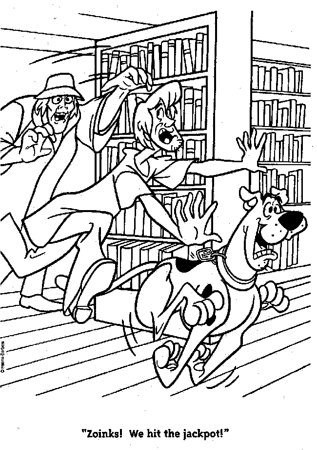 Dibujo para colorear: Scooby doo (Dibujos animados) #31625 - Dibujos para Colorear e Imprimir Gratis