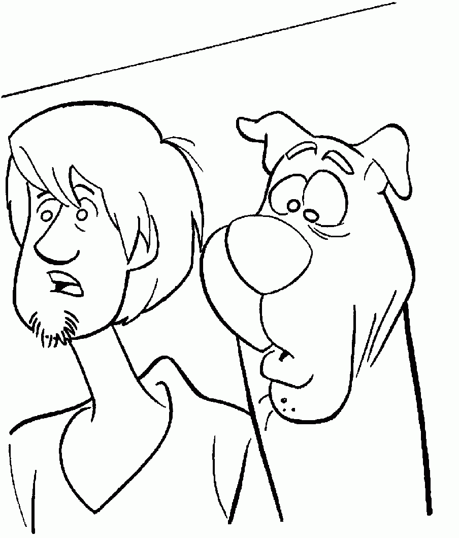 Dibujo para colorear: Scooby doo (Dibujos animados) #31657 - Dibujos para Colorear e Imprimir Gratis