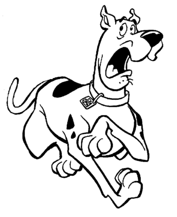 Dibujo para colorear: Scooby doo (Dibujos animados) #31661 - Dibujos para Colorear e Imprimir Gratis