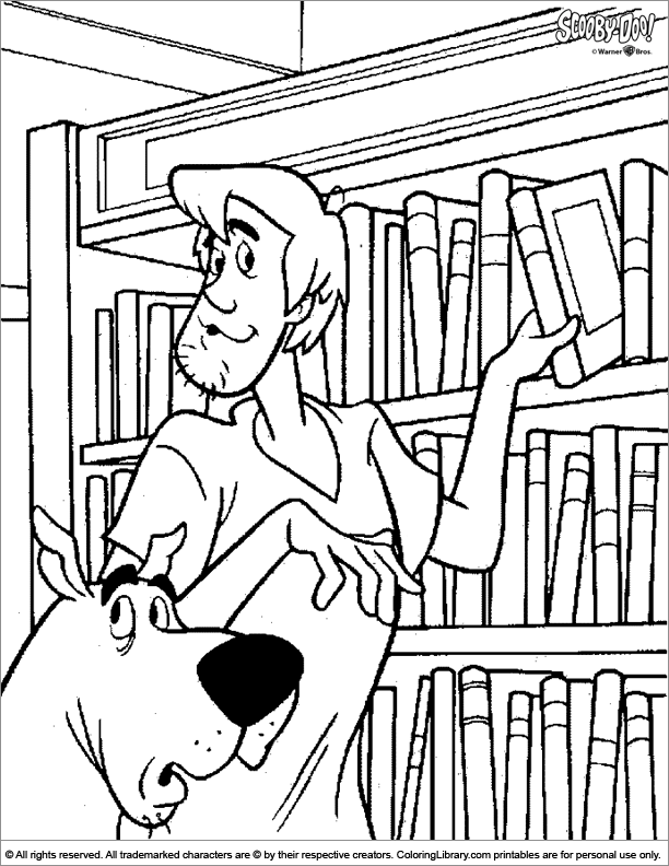 Dibujo para colorear: Scooby doo (Dibujos animados) #31677 - Dibujos para Colorear e Imprimir Gratis