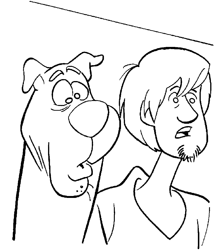 Dibujo para colorear: Scooby doo (Dibujos animados) #31699 - Dibujos para Colorear e Imprimir Gratis