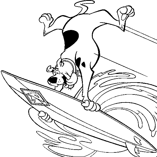 Dibujo para colorear: Scooby doo (Dibujos animados) #31709 - Dibujos para Colorear e Imprimir Gratis