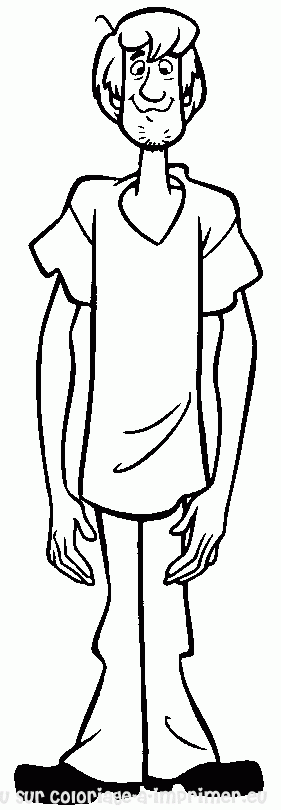 Dibujo para colorear: Scooby doo (Dibujos animados) #31733 - Dibujos para Colorear e Imprimir Gratis