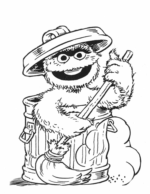 Dibujo para colorear: Sesame street (Dibujos animados) #32085 - Dibujos para Colorear e Imprimir Gratis