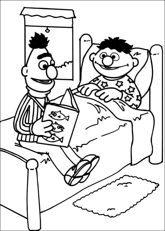 Dibujo para colorear: Sesame street (Dibujos animados) #32113 - Dibujos para Colorear e Imprimir Gratis