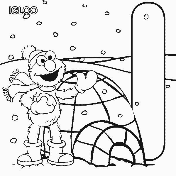 Dibujo para colorear: Sesame street (Dibujos animados) #32204 - Dibujos para Colorear e Imprimir Gratis