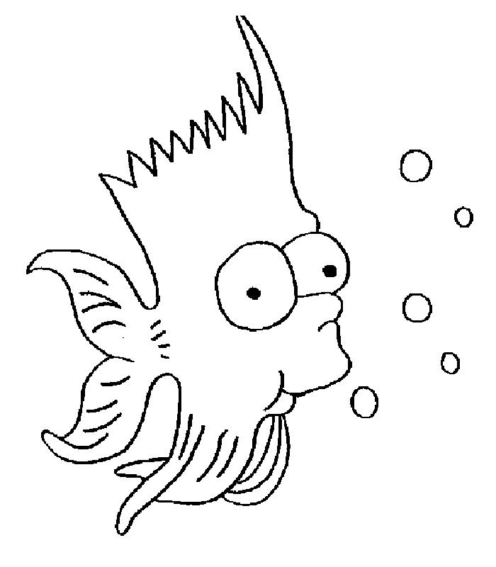 Dibujo para colorear: Simpsons (Dibujos animados) #23812 - Dibujos para Colorear e Imprimir Gratis