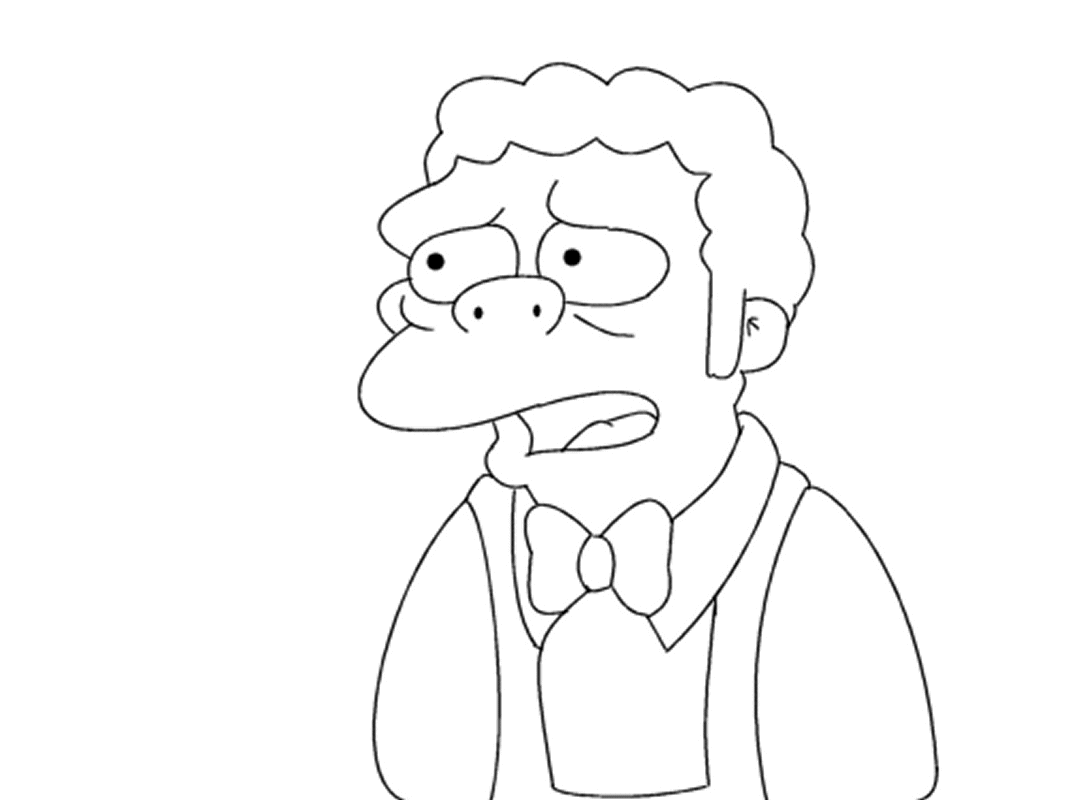 Dibujo para colorear: Simpsons (Dibujos animados) #23815 - Dibujos para Colorear e Imprimir Gratis