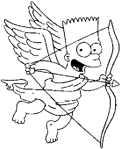 Dibujo para colorear: Simpsons (Dibujos animados) #23829 - Dibujos para Colorear e Imprimir Gratis