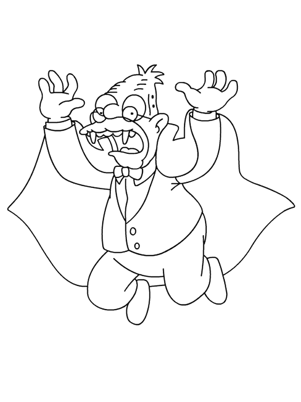 Dibujo para colorear: Simpsons (Dibujos animados) #23842 - Dibujos para Colorear e Imprimir Gratis