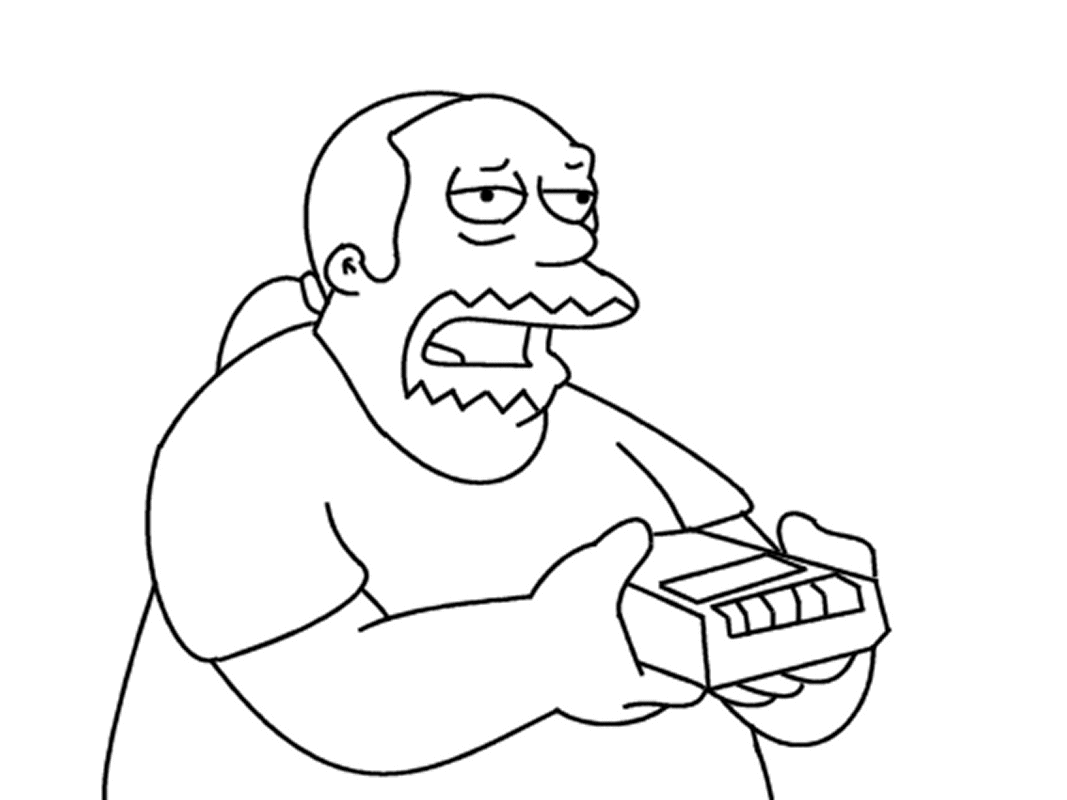 Dibujo para colorear: Simpsons (Dibujos animados) #23850 - Dibujos para Colorear e Imprimir Gratis