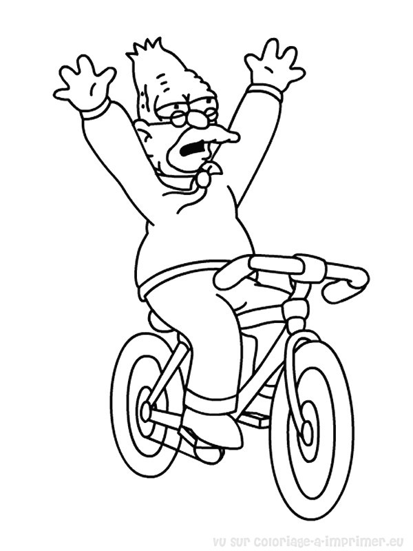 Dibujo para colorear: Simpsons (Dibujos animados) #23896 - Dibujos para Colorear e Imprimir Gratis