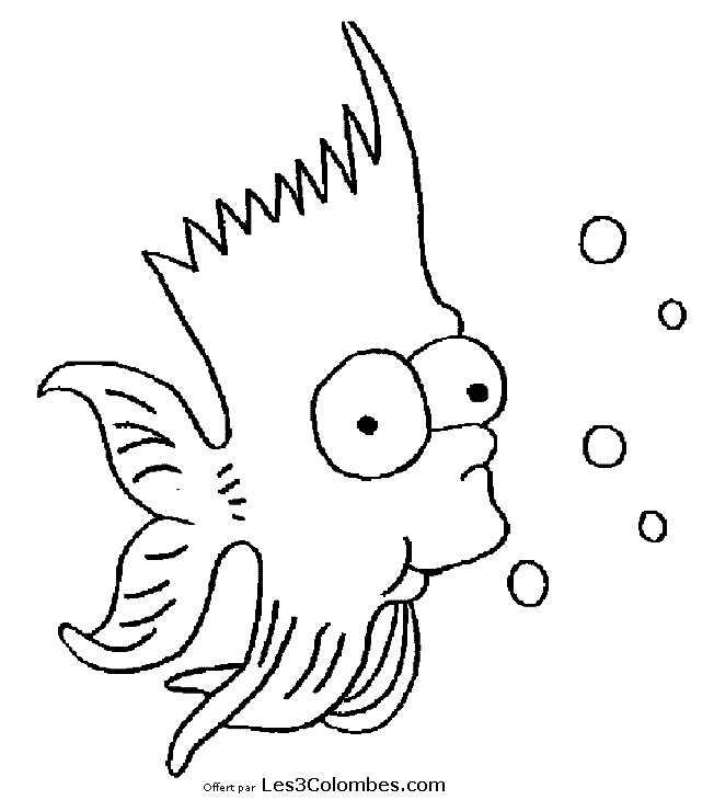 Dibujo para colorear: Simpsons (Dibujos animados) #23919 - Dibujos para Colorear e Imprimir Gratis