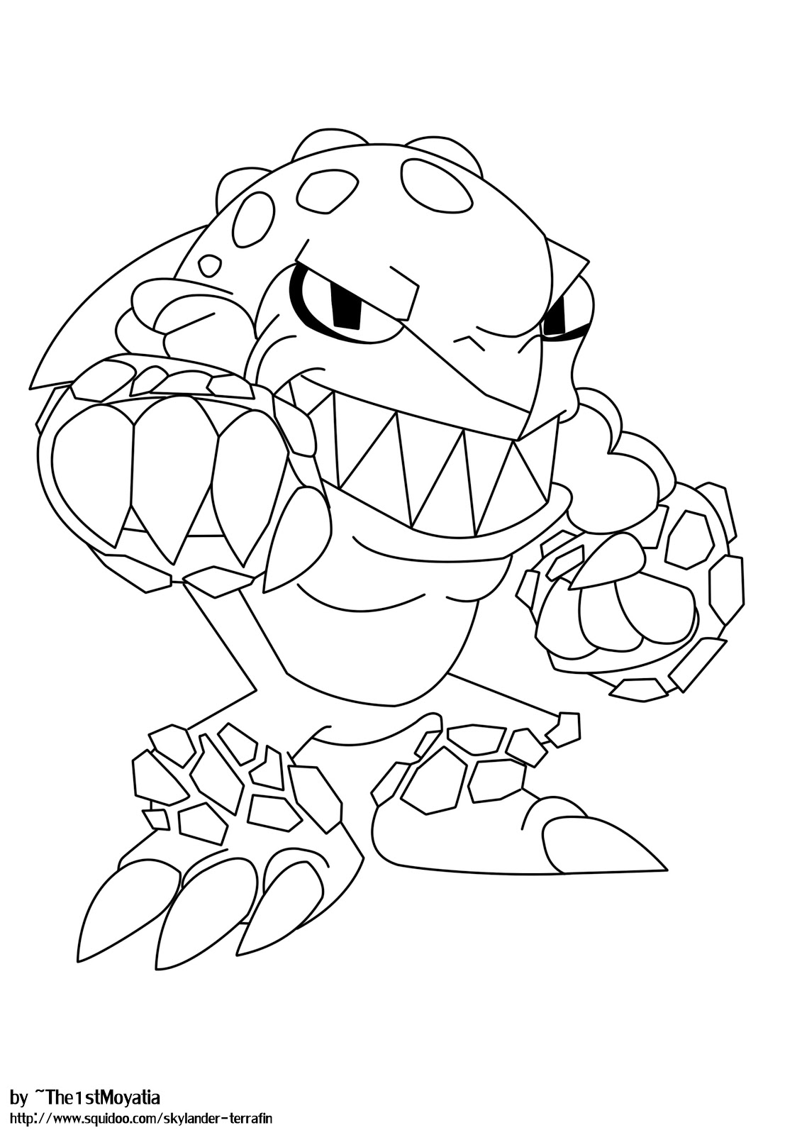 Dibujo para colorear: Skylanders (Dibujos animados) #43437 - Dibujos para Colorear e Imprimir Gratis