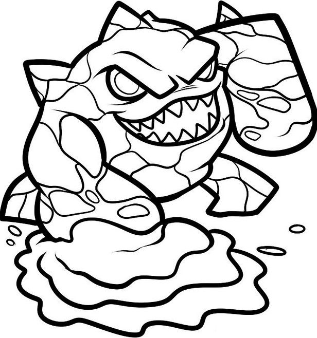 Dibujo para colorear: Skylanders (Dibujos animados) #43443 - Dibujos para Colorear e Imprimir Gratis