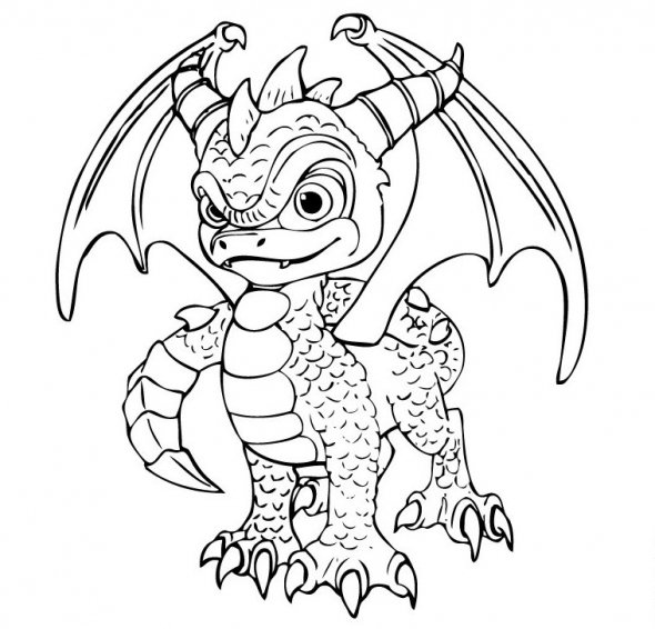 Dibujo para colorear: Skylanders (Dibujos animados) #43475 - Dibujos para Colorear e Imprimir Gratis