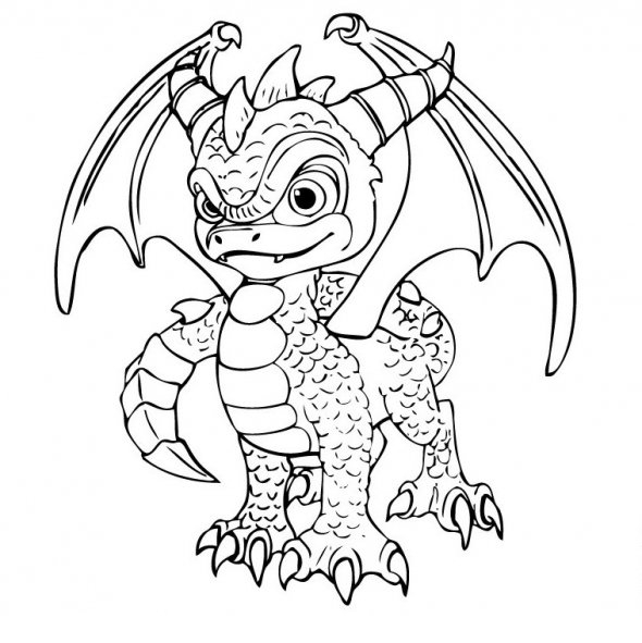 Dibujo para colorear: Skylanders (Dibujos animados) #43511 - Dibujos para Colorear e Imprimir Gratis