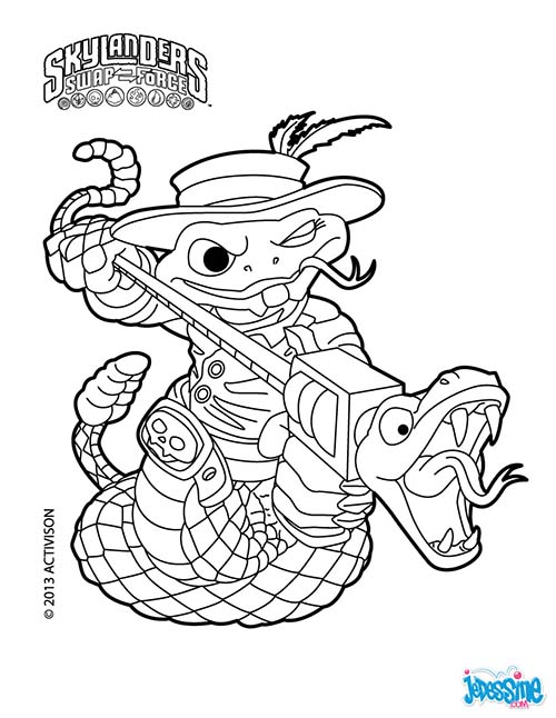 Dibujo para colorear: Skylanders (Dibujos animados) #43552 - Dibujos para Colorear e Imprimir Gratis