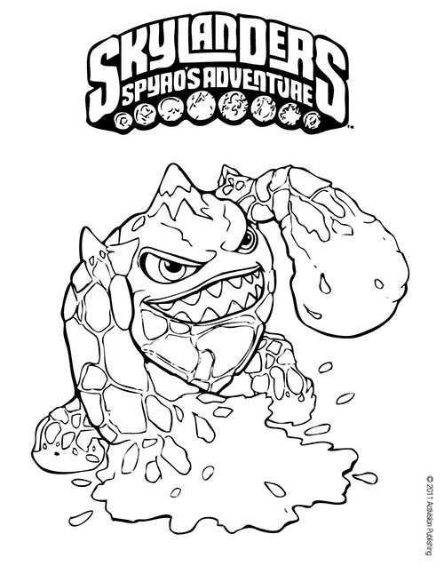 Dibujo para colorear: Skylanders (Dibujos animados) #43558 - Dibujos para Colorear e Imprimir Gratis