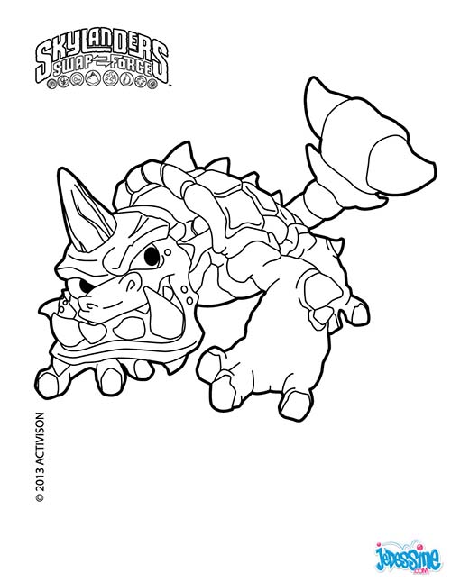 Dibujo para colorear: Skylanders (Dibujos animados) #43559 - Dibujos para Colorear e Imprimir Gratis