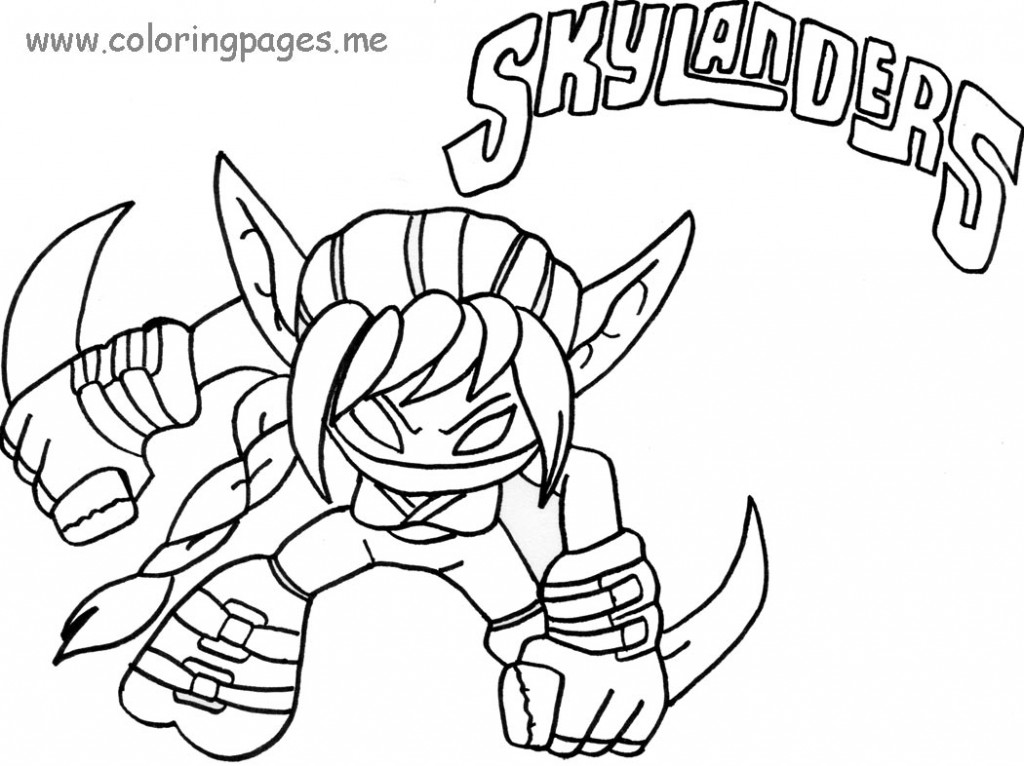 Dibujo para colorear: Skylanders (Dibujos animados) #43570 - Dibujos para Colorear e Imprimir Gratis