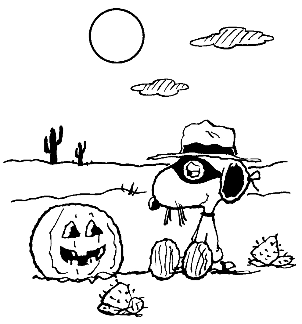 Dibujo para colorear: Snoopy (Dibujos animados) #27067 - Dibujos para Colorear e Imprimir Gratis