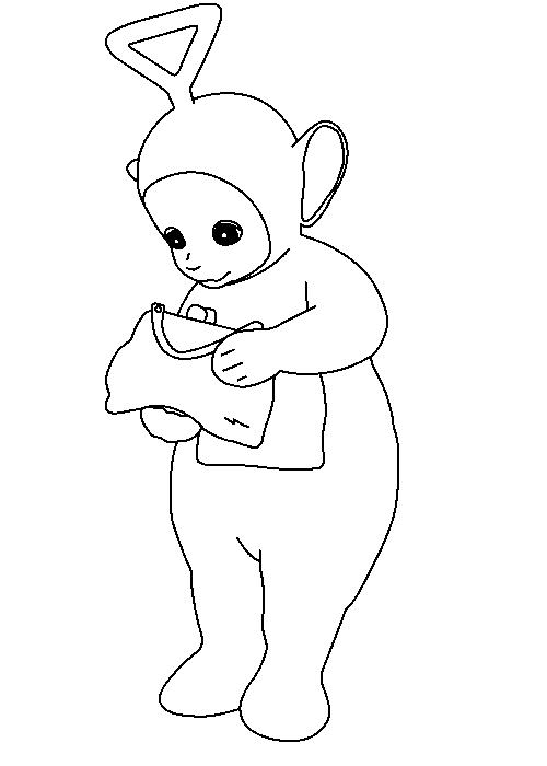 Dibujo para colorear: Teletubbies (Dibujos animados) #49661 - Dibujos para Colorear e Imprimir Gratis