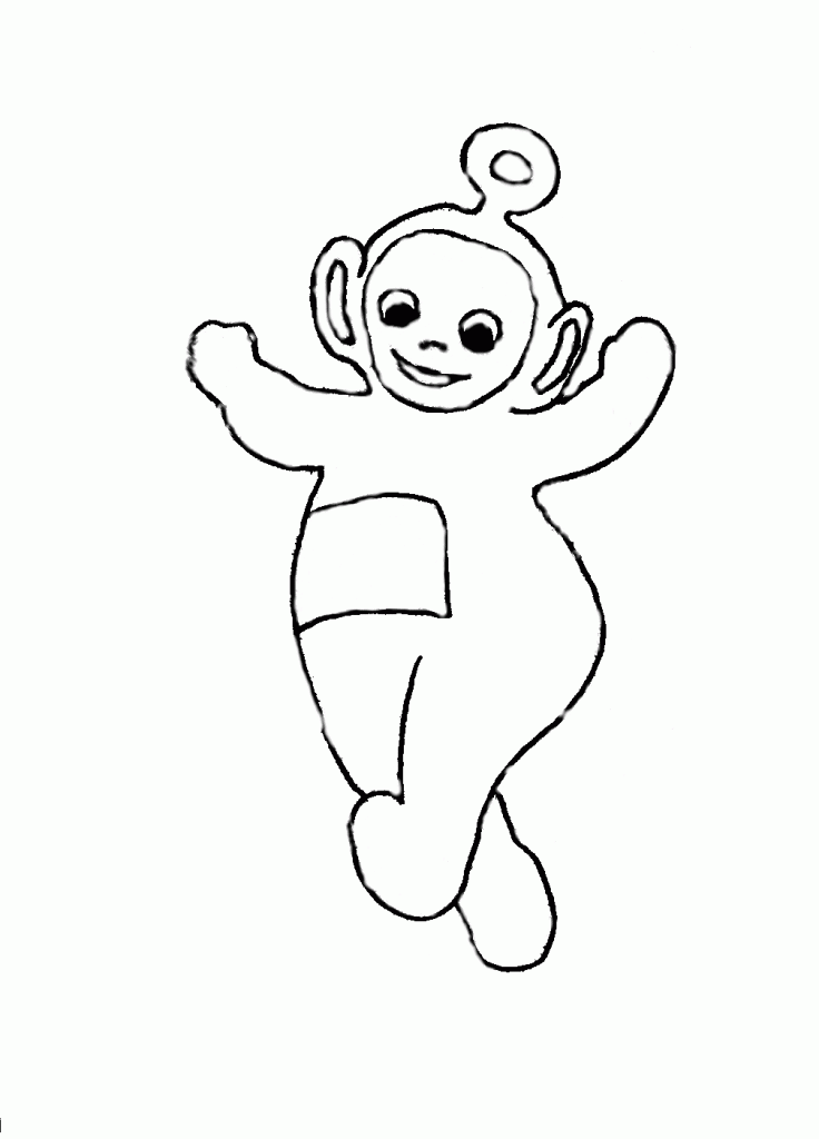 Dibujo para colorear: Teletubbies (Dibujos animados) #49672 - Dibujos para Colorear e Imprimir Gratis