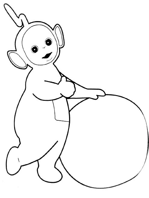 Dibujo para colorear: Teletubbies (Dibujos animados) #49696 - Dibujos para Colorear e Imprimir Gratis