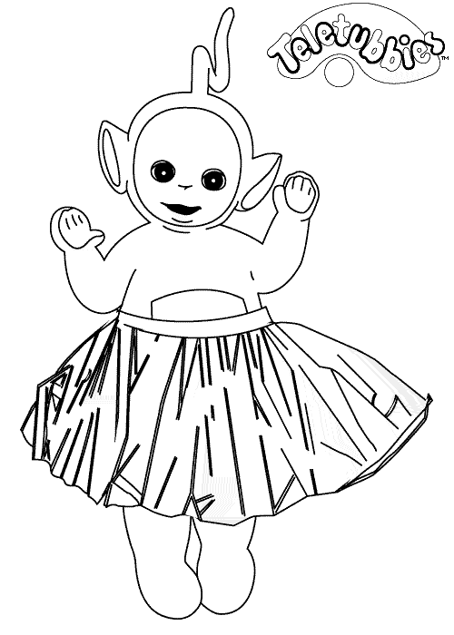 Dibujo para colorear: Teletubbies (Dibujos animados) #49701 - Dibujos para Colorear e Imprimir Gratis