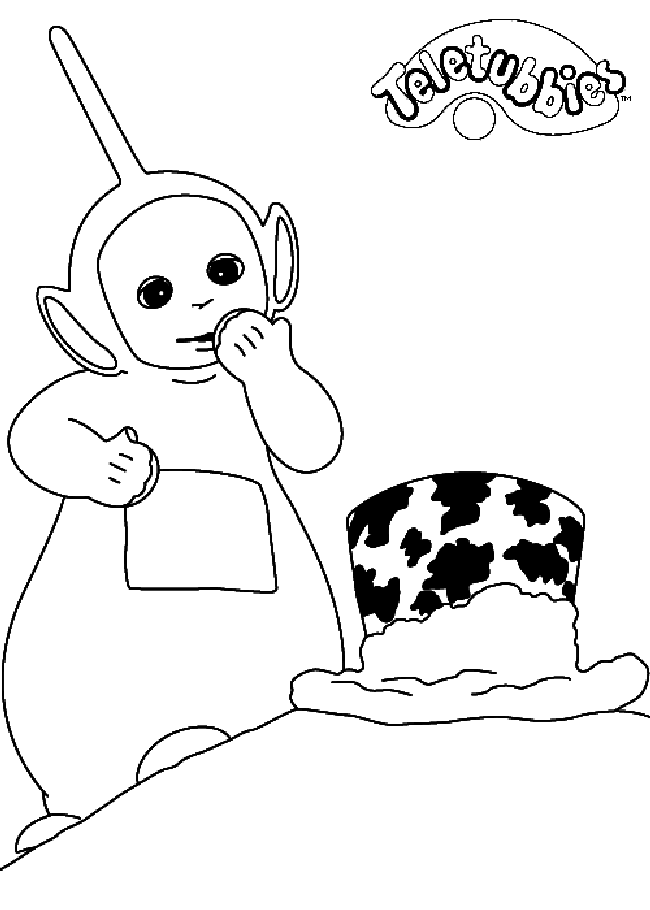 Dibujo para colorear: Teletubbies (Dibujos animados) #49709 - Dibujos para Colorear e Imprimir Gratis