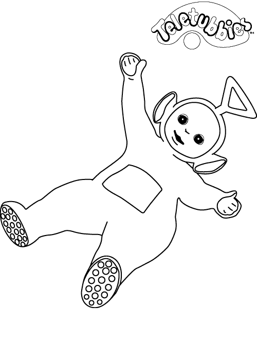 Dibujo para colorear: Teletubbies (Dibujos animados) #49732 - Dibujos para Colorear e Imprimir Gratis