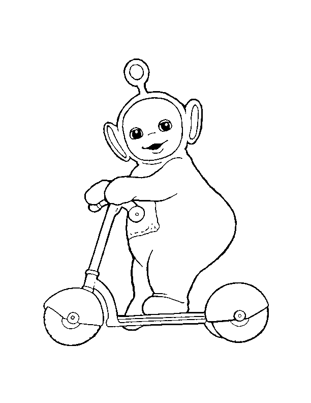 Dibujo para colorear: Teletubbies (Dibujos animados) #49790 - Dibujos para Colorear e Imprimir Gratis