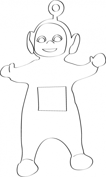 Dibujo para colorear: Teletubbies (Dibujos animados) #49802 - Dibujos para Colorear e Imprimir Gratis