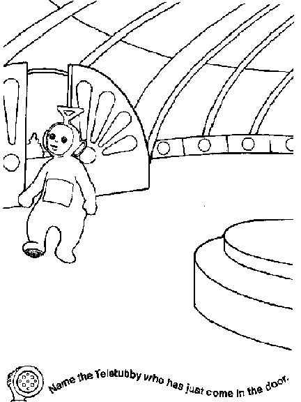 Dibujo para colorear: Teletubbies (Dibujos animados) #49843 - Dibujos para Colorear e Imprimir Gratis