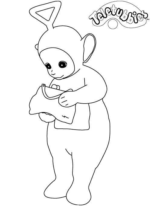 Dibujo para colorear: Teletubbies (Dibujos animados) #49849 - Dibujos para Colorear e Imprimir Gratis