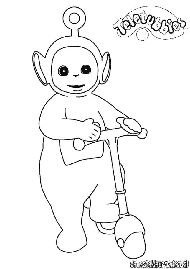 Dibujo para colorear: Teletubbies (Dibujos animados) #49898 - Dibujos para Colorear e Imprimir Gratis