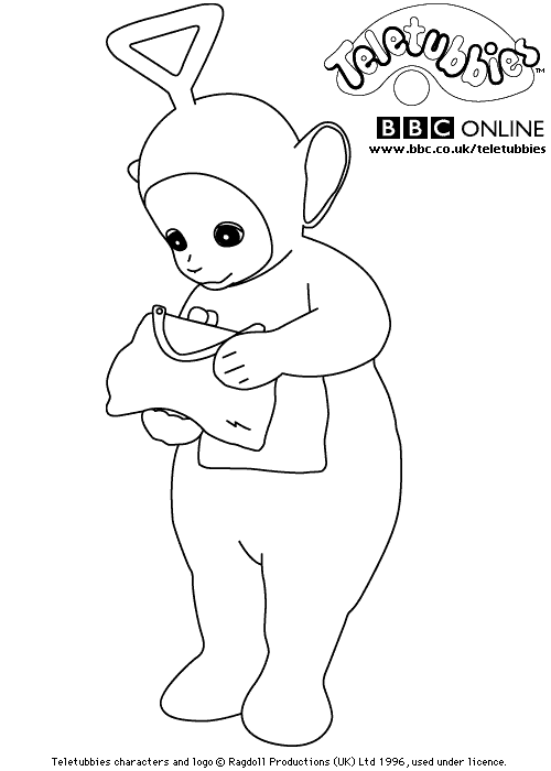 Dibujo para colorear: Teletubbies (Dibujos animados) #49903 - Dibujos para Colorear e Imprimir Gratis