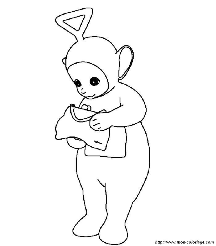 Dibujo para colorear: Teletubbies (Dibujos animados) #49911 - Dibujos para Colorear e Imprimir Gratis