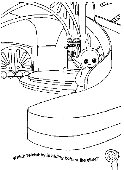 Dibujo para colorear: Teletubbies (Dibujos animados) #49921 - Dibujos para Colorear e Imprimir Gratis