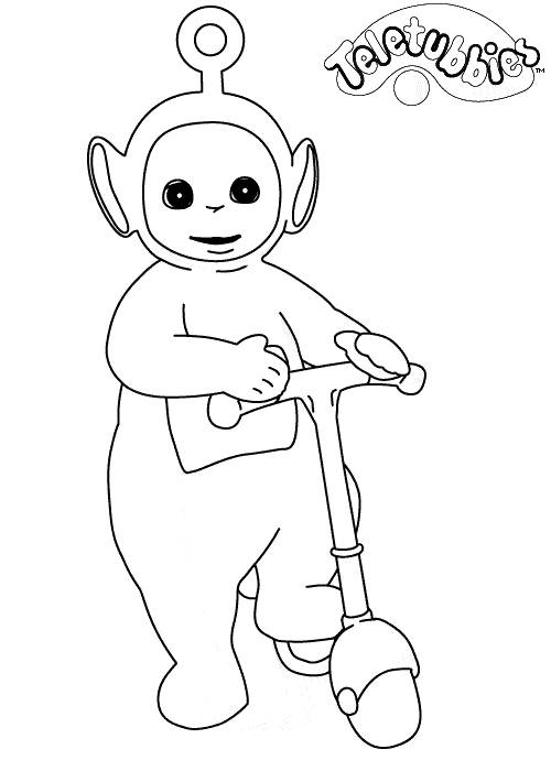 Dibujo para colorear: Teletubbies (Dibujos animados) #49928 - Dibujos para Colorear e Imprimir Gratis